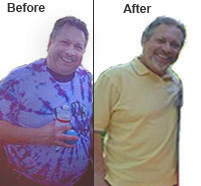 Jack O'Brein before and after photo